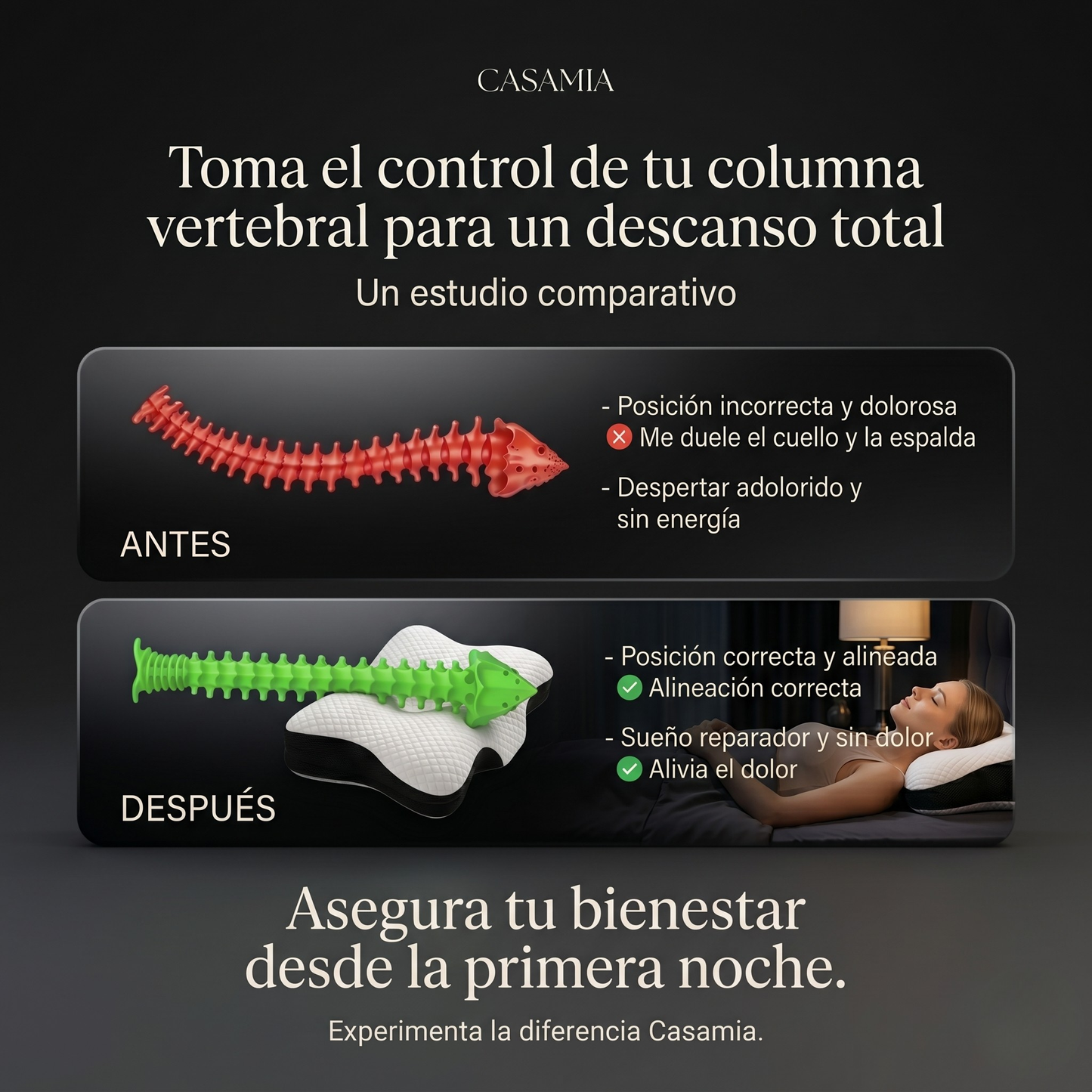 Almohada Ergonómica